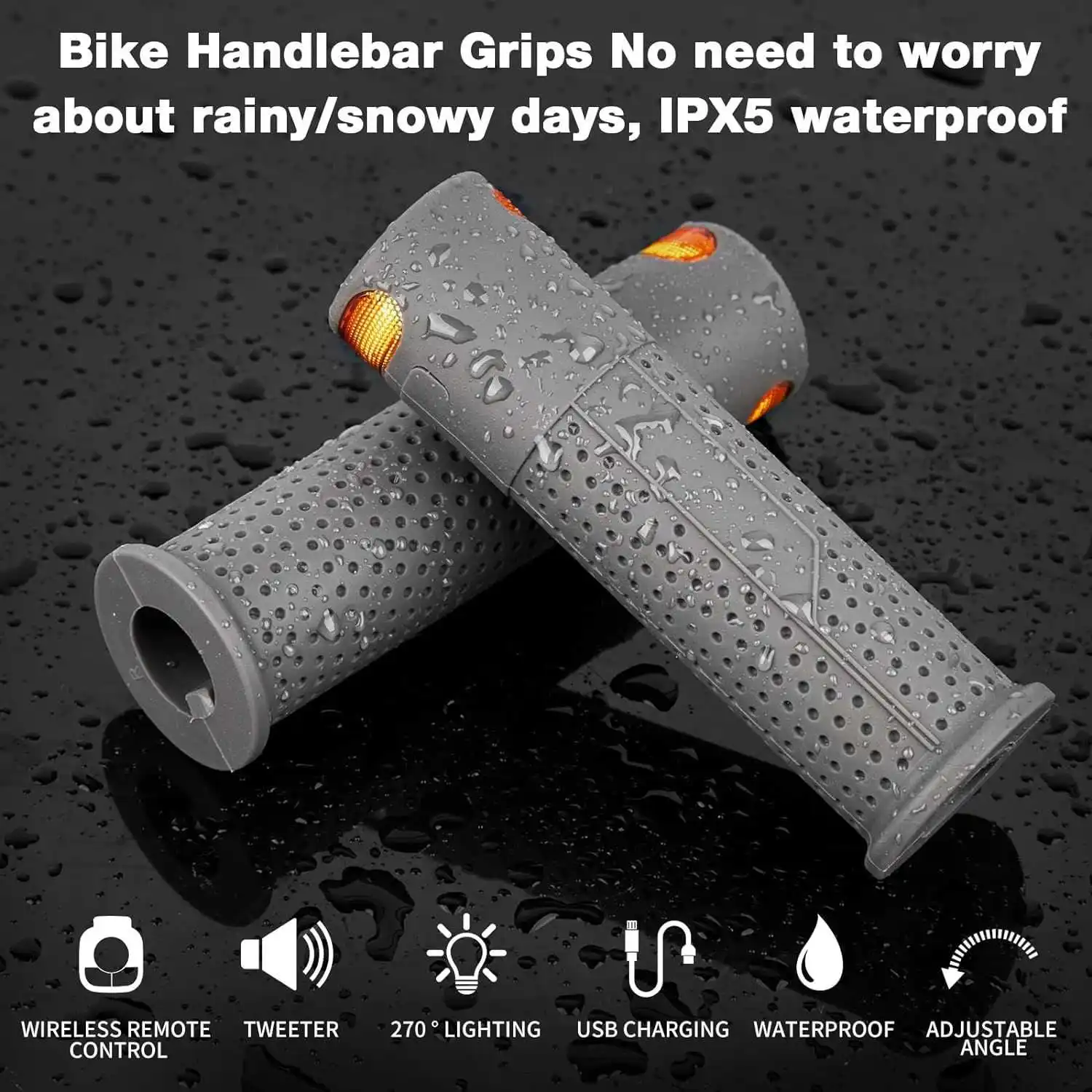 Universal handle grip touch signal Lights For iscooter xiaomi ninebot scooter patinete electrico