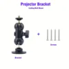 Peanut-shaped support disc set