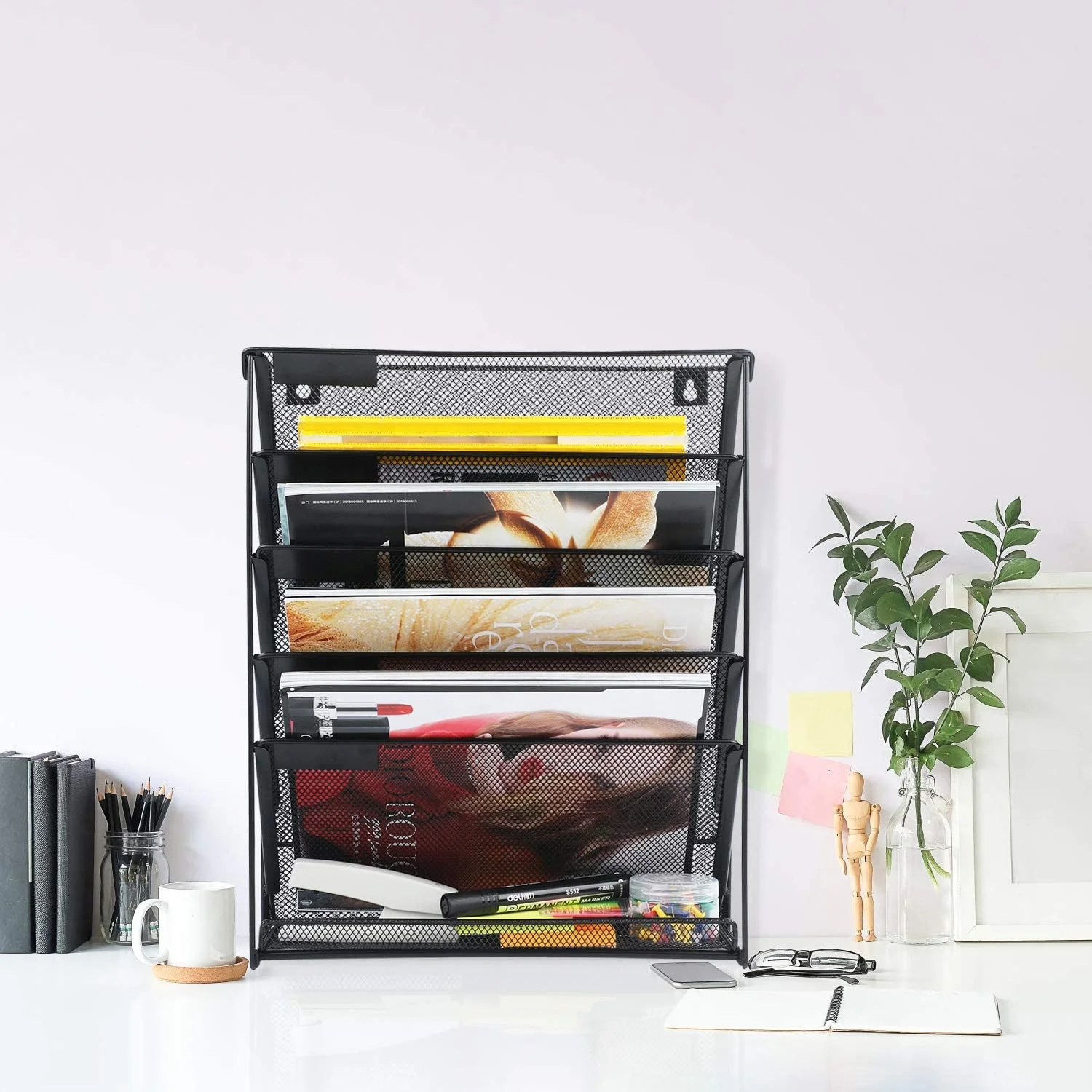 5 ярус настенные полки для напильника металла настенное крепление журнальная полка висит почты