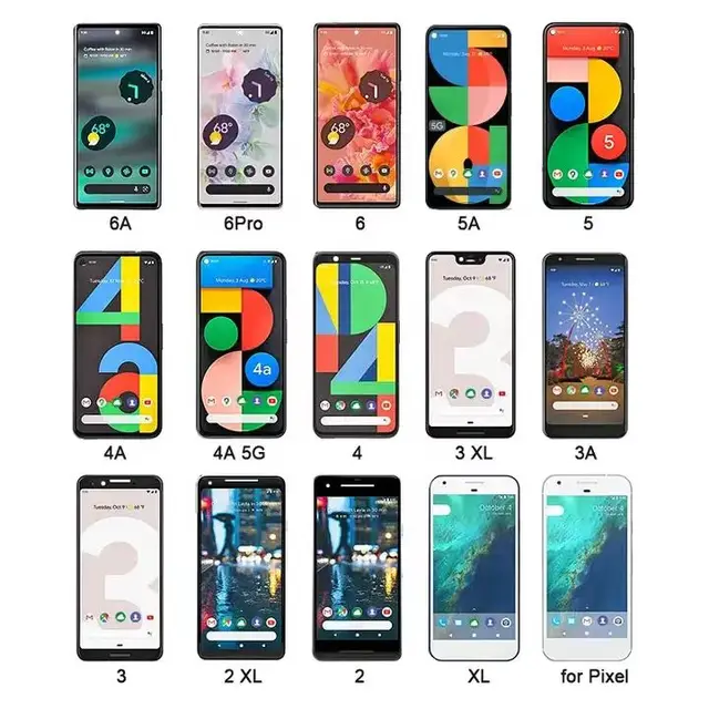 All Models for google pixel 3 4 5 6 7 8 7pro  lcd display Mobile Phone LCD Screen Display Screen for pixel Devices