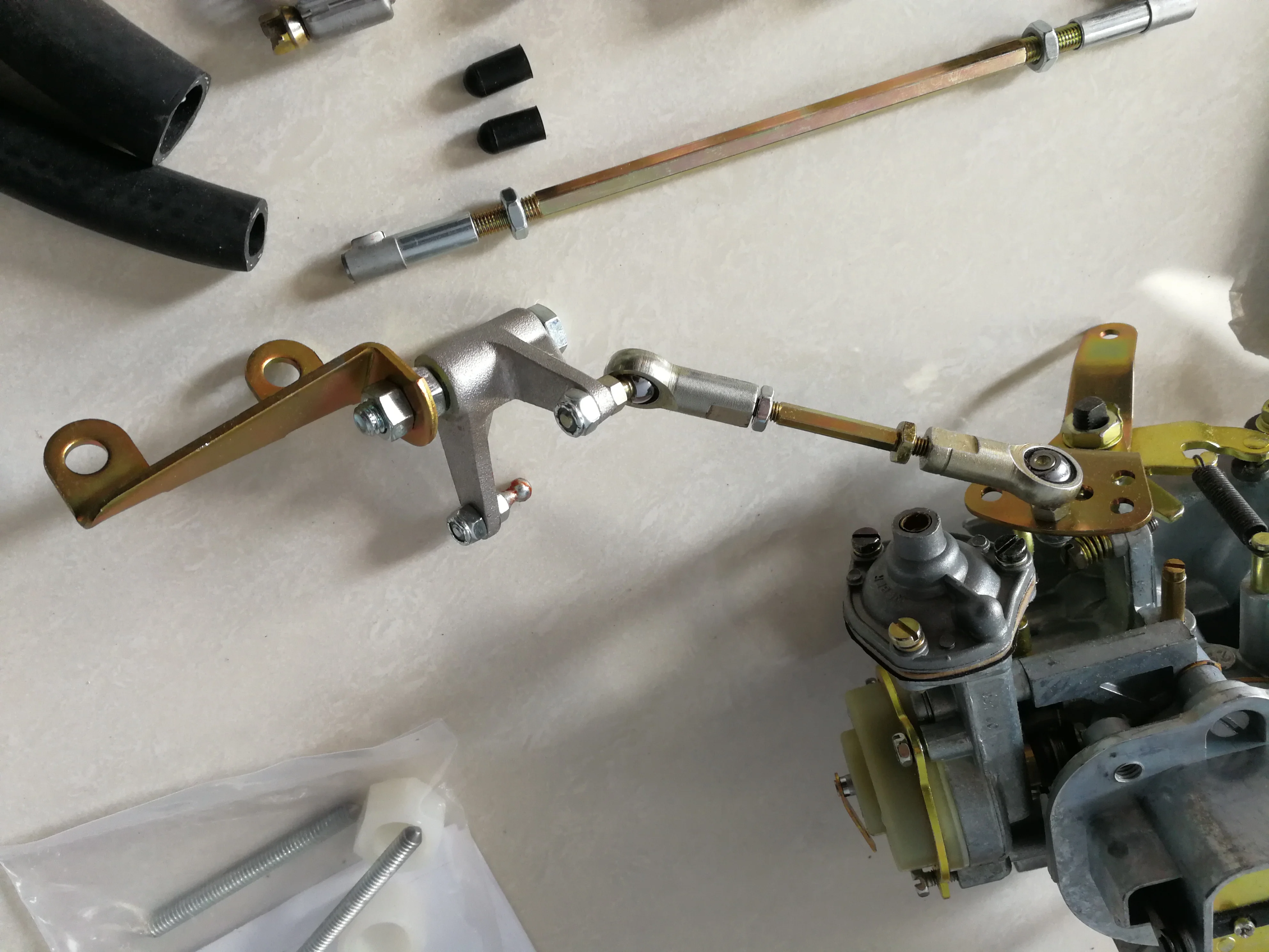 Weber キャブレター用 ベルクランクリンケージ 汎用型 適合モデル：32
