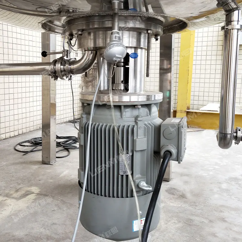 Лидер продаж вакуумный эмульгирующий резервуар ультразвуковой гомогенизатор смеситель машина для производства лосьонов