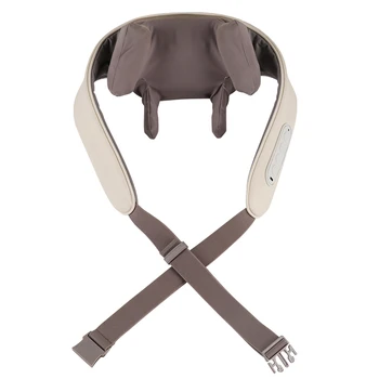 OEM xfj02 Electric Massager Shawl Shiatsu Back Neck Shoulder Body Infrared Heating Kneading Massager