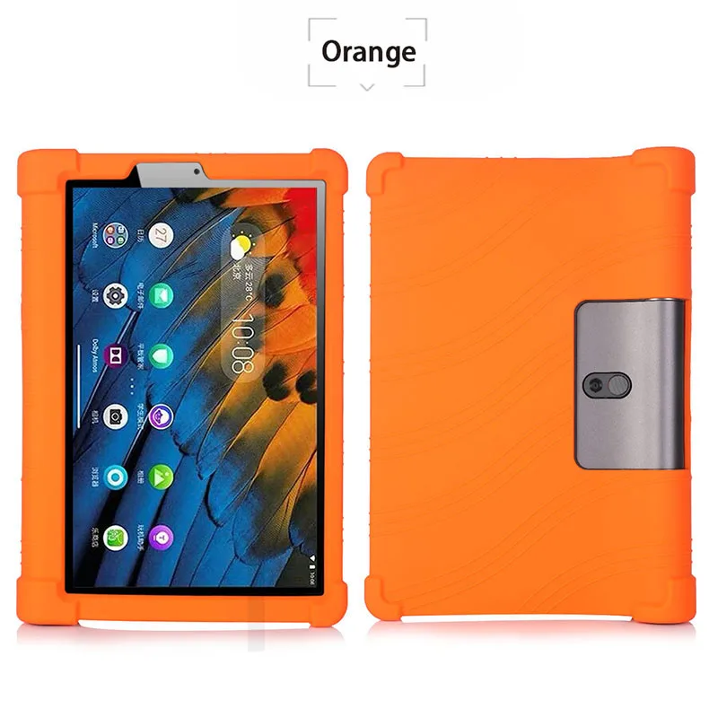 LMFULM Hülle Für Lenovo Yoga Smart Tab YT-X705F – Trifold PU Leder Case Mit Ständerfunktion