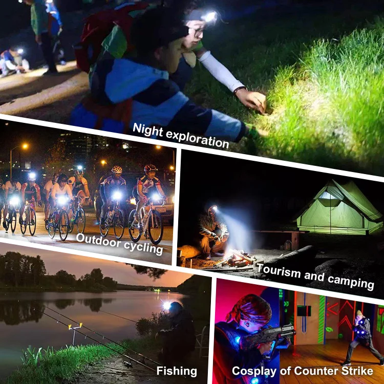Portable Rechargeable 18650 Led FlashLight with Camera Outdoor Pocket Flashlights