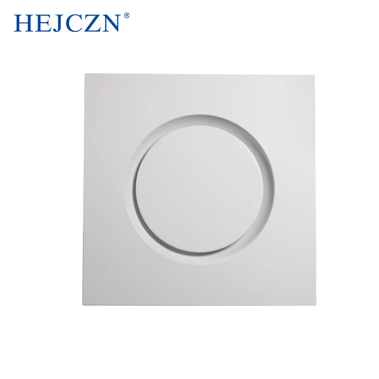 Wholesale Custom HVAC System Air Conditioning Round Air Return Grille Aluminum Material Round Nozzle Diffuser