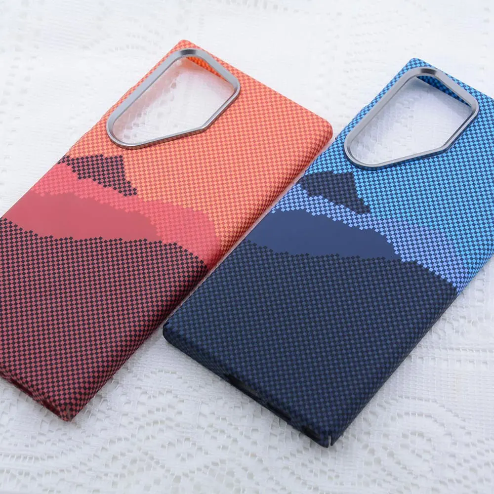 OEM ODM Printing carbon fiber pattern phone case with Fashionable pattern anti fall  For Samsung S25 Plus Ultra A56 A36 A26 5G manufacture