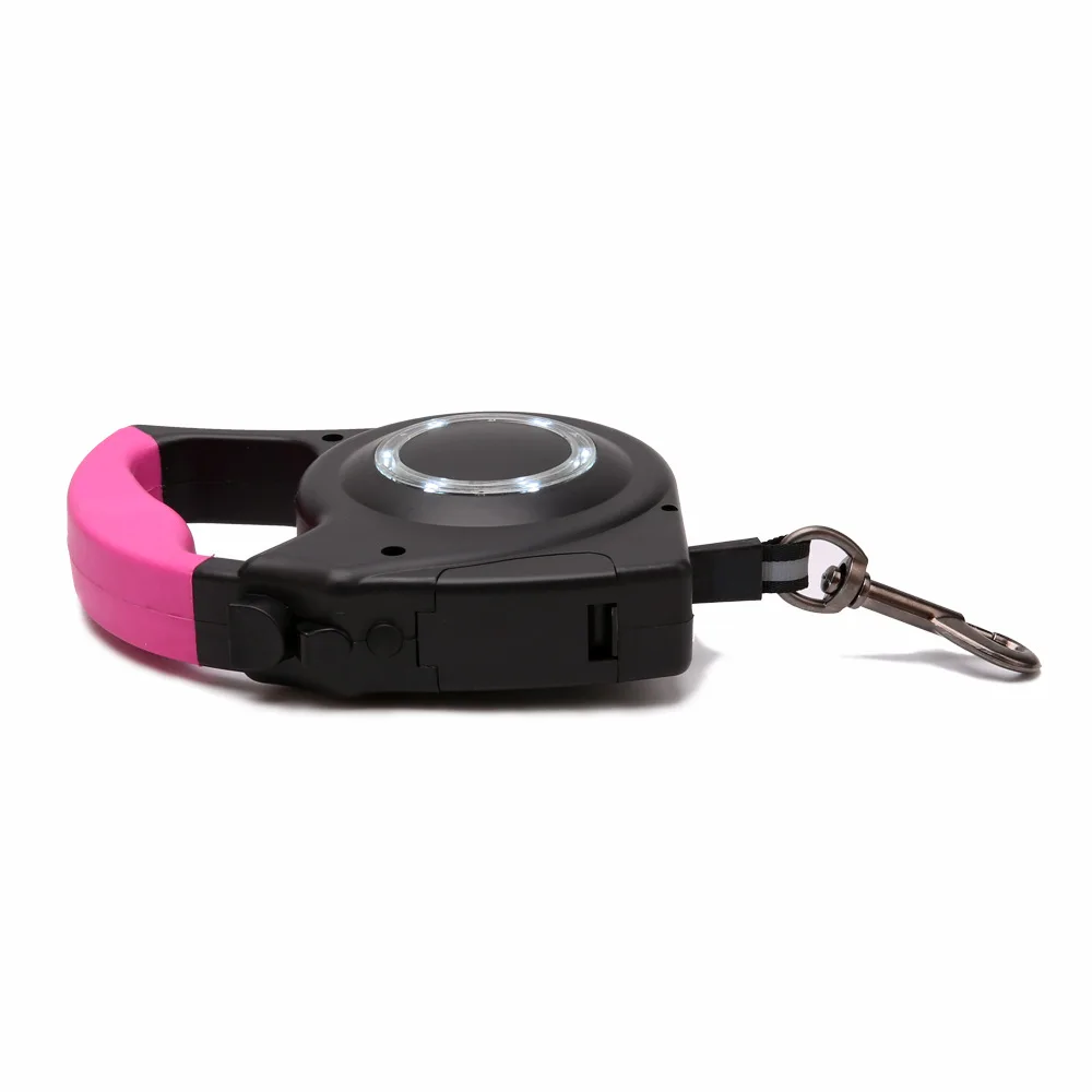 13 Ft Automatic Pet Safety Walking Leash With Flash Led Light For Large