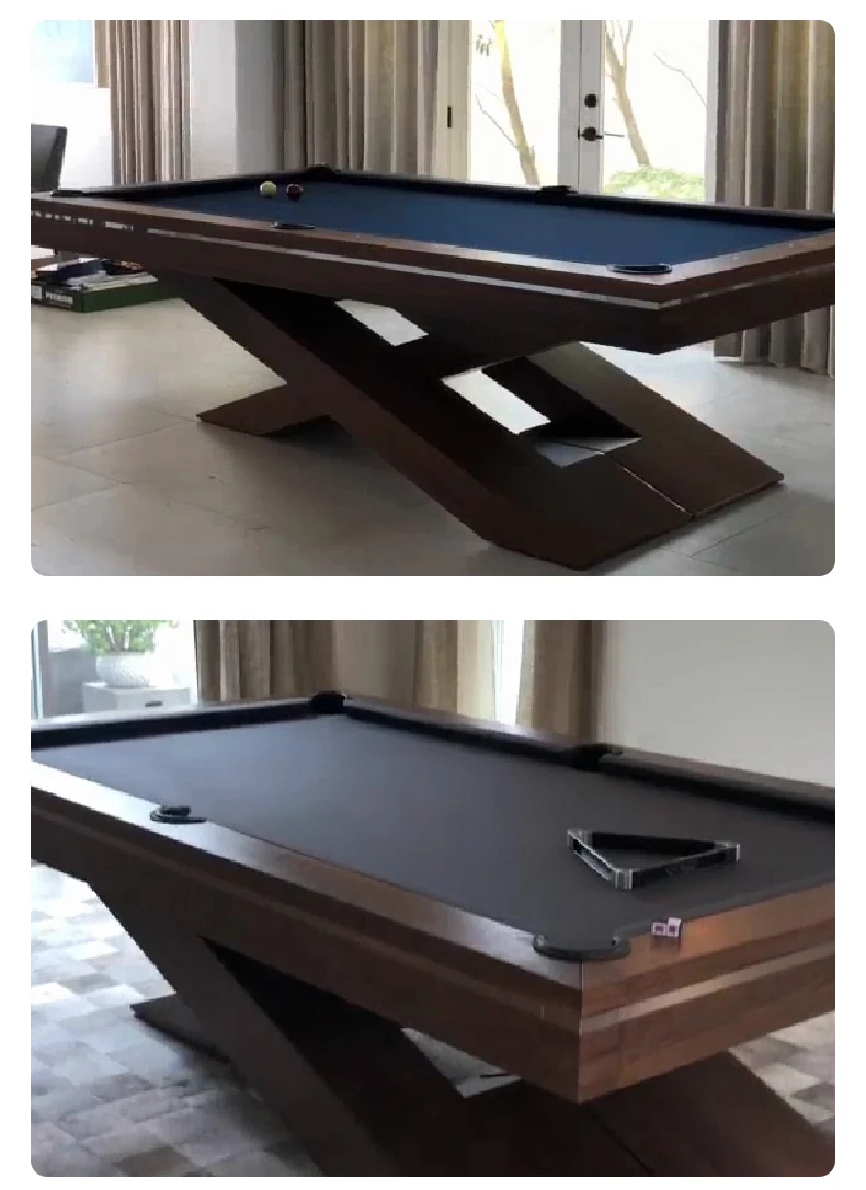 Factory Price 7ft8ft9ft Outdoor Pub Simple Size Pool Table Billiard