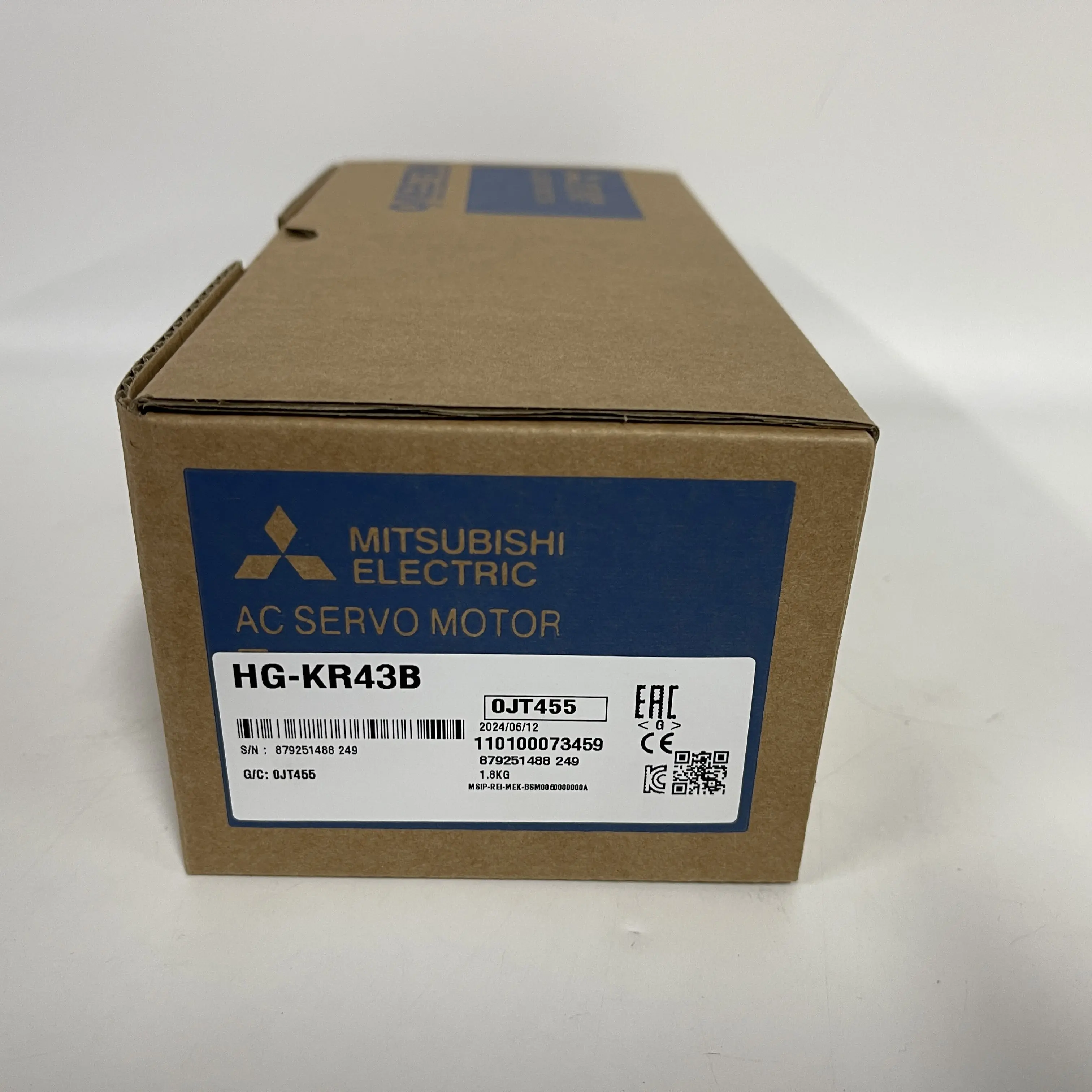 MITSUBISHI AC Servo Motor HG-KR43B