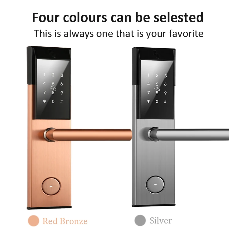 High Security Anti Theft Smart Lock Door Digital Intelligent Electronic WiFi TTLock Door Lock for Home