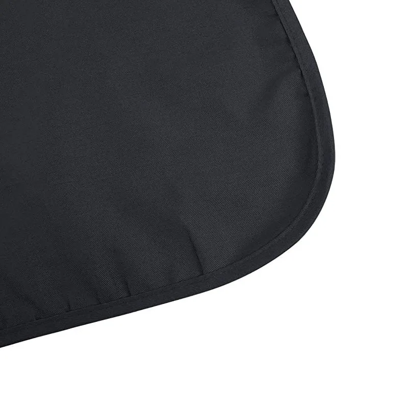 Custom Advertisement  LOGO Cleaning Smock Cooking Waist Polyester Black Unisex Women Vest Plus Size Double Sided Cobbler Apron