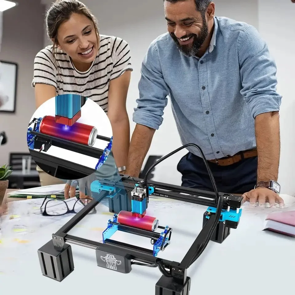 Twotrees Y-Axis Rotating Module for Laser Engraving Precision