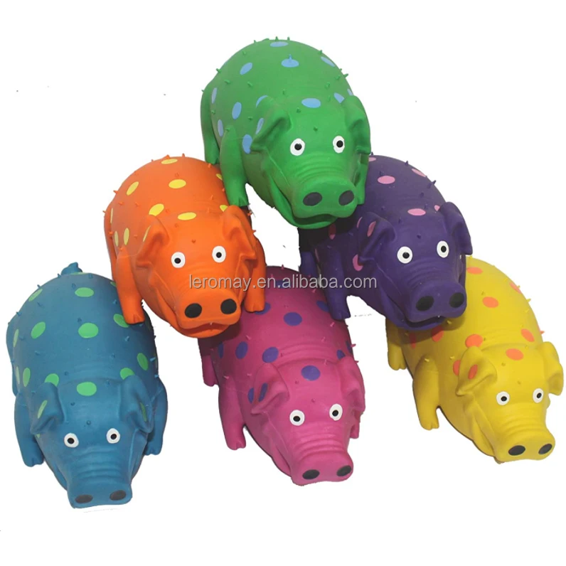 soft rubber squeaky dog toys