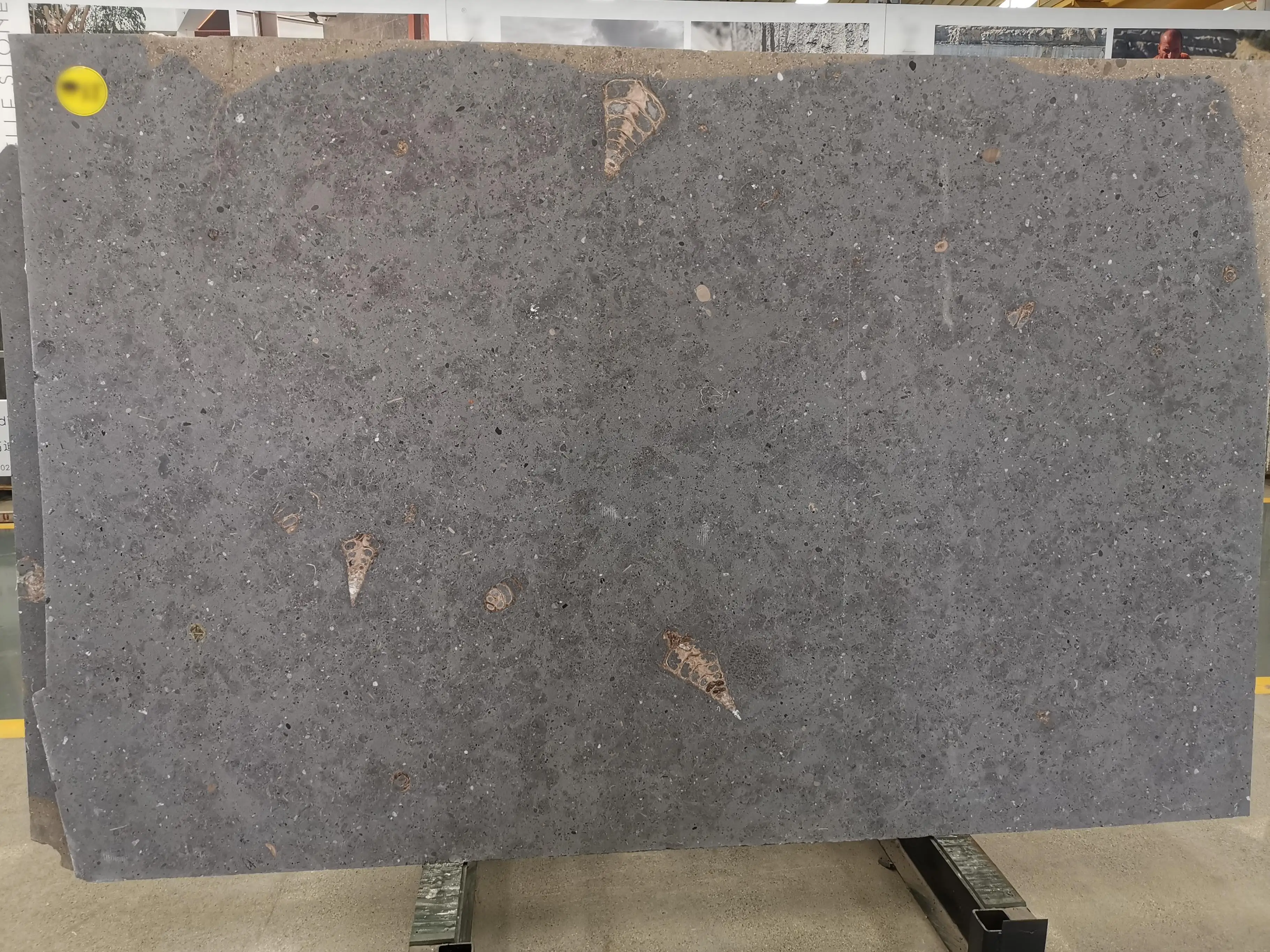 product paiastone high quality grey limestone slab modern design style brushed tile villa exterior outdoor floor paving honed split-2