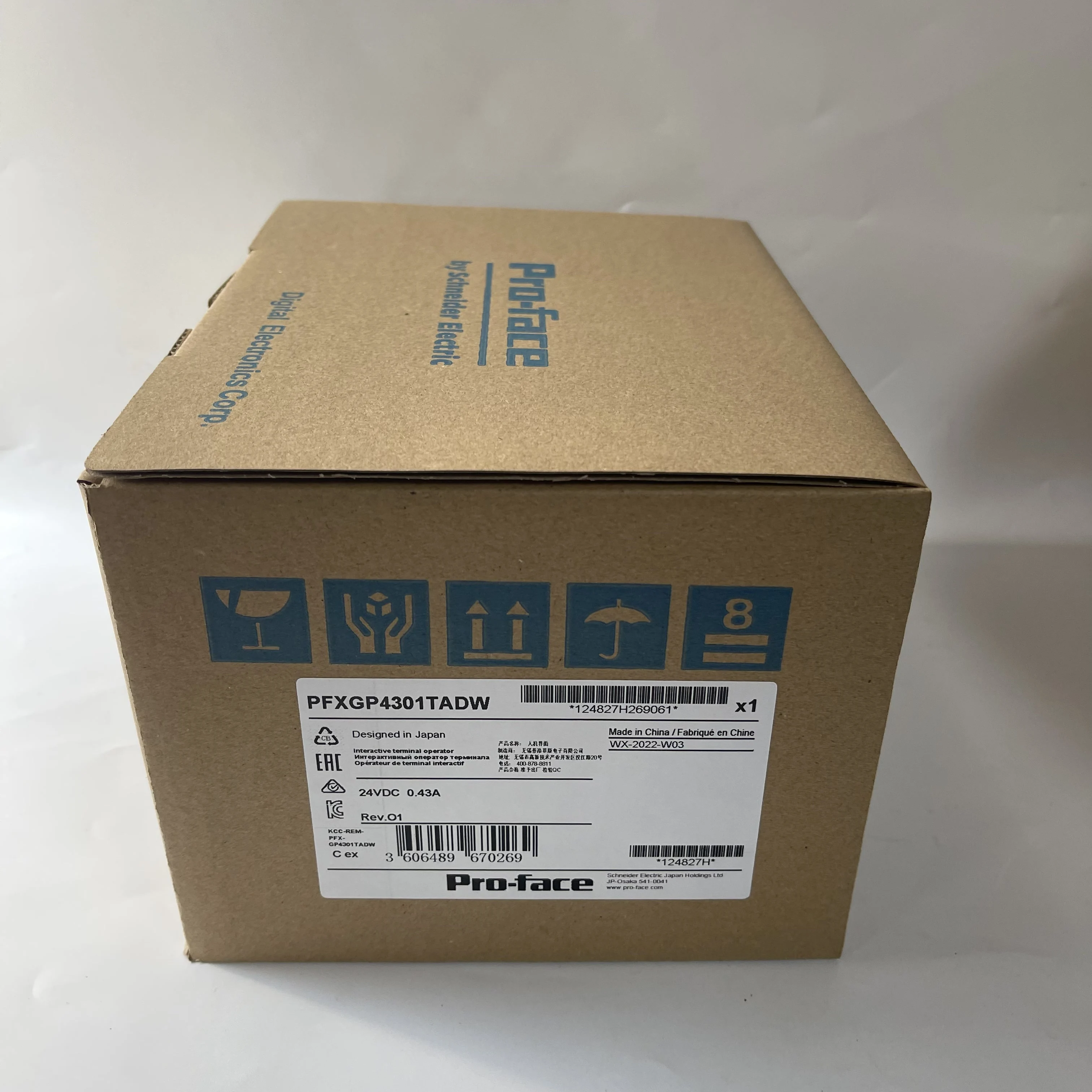 Pro-face HMI Touch Screen PFXGP4301TADW Pro-face HMI Touch Screen PFXGP4301TADW