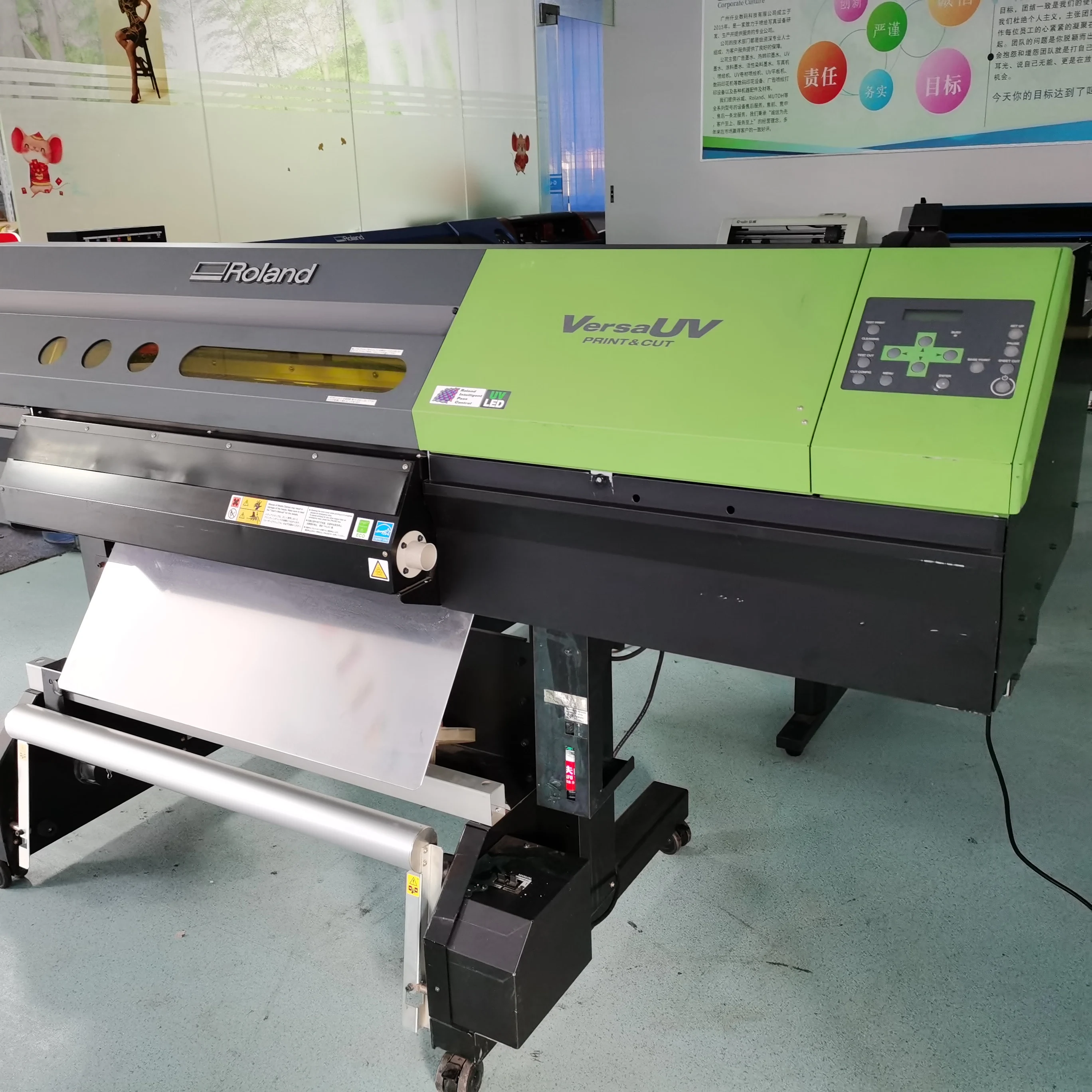 Used Roland VersaUV LEC300 Printer & Cutter - Versatile UV