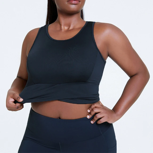 Large Plus Big Bra Fitness Sport Wear Leggings Sets Women High Support