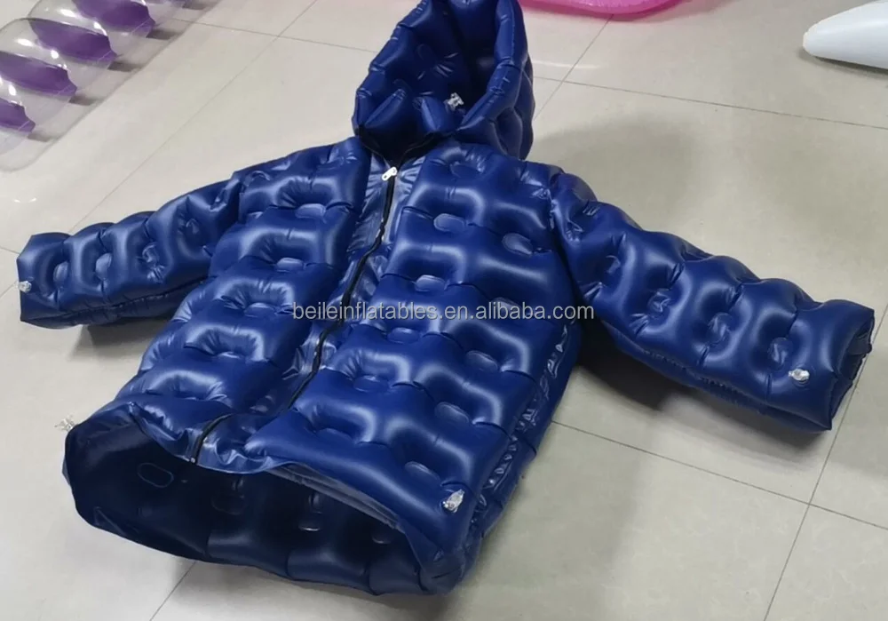 Source BeiLe Customized Red PVC inflatable down jacket for sale on  m.