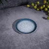 Shallow plate-sapphire blue