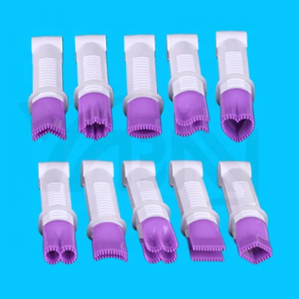 Set 10-piece Adjustable Cake Crimper Fondant Tool Plastic Cake Smooth Edge  Fondant Crimper