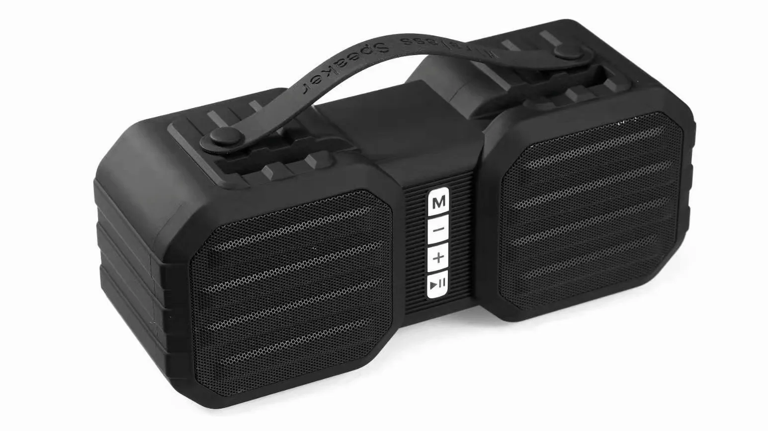 Splashproof Ranger Rugged Indoor Portable Speaker With Bass Loud Sound