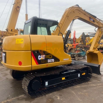 Top Brand CAT 307D Excavator 307 Japanese Caterpillar 7 Ton with Blade Backhoe Construction Machinery