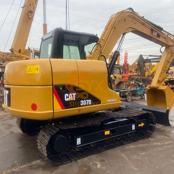 Top brand CAT 307D Excavator 307 Japanese Caterpillar 7 ton with blade Backhoe Construction Machinery