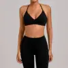 V-Neck Bra (Black)