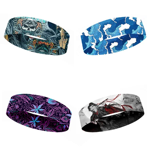 Спортивная повязка для волос на заказ голову футбола баскетбола бега