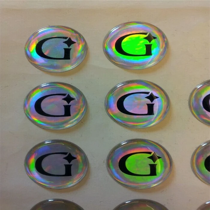 Hot Selling Cheap Custom Logo Waterproof Clear Epoxy Resin Dome Sticker