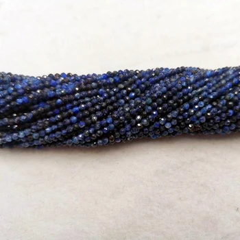 Wholesale Natural Smooth Charm Gemstone Faceted 2MM Kyanite Cutting Loose Beads For Jewelry Making