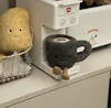 Ciondolo tazza di caffè nero