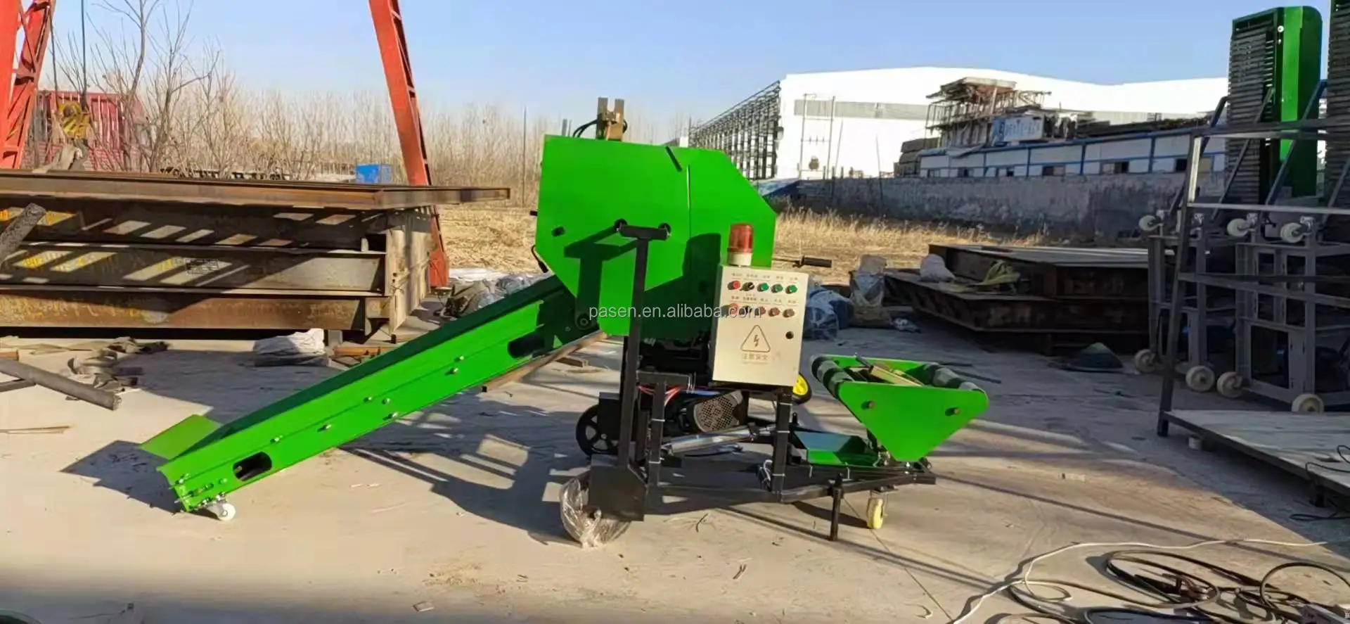 High Efficiency Corn Silage Compressor Machine