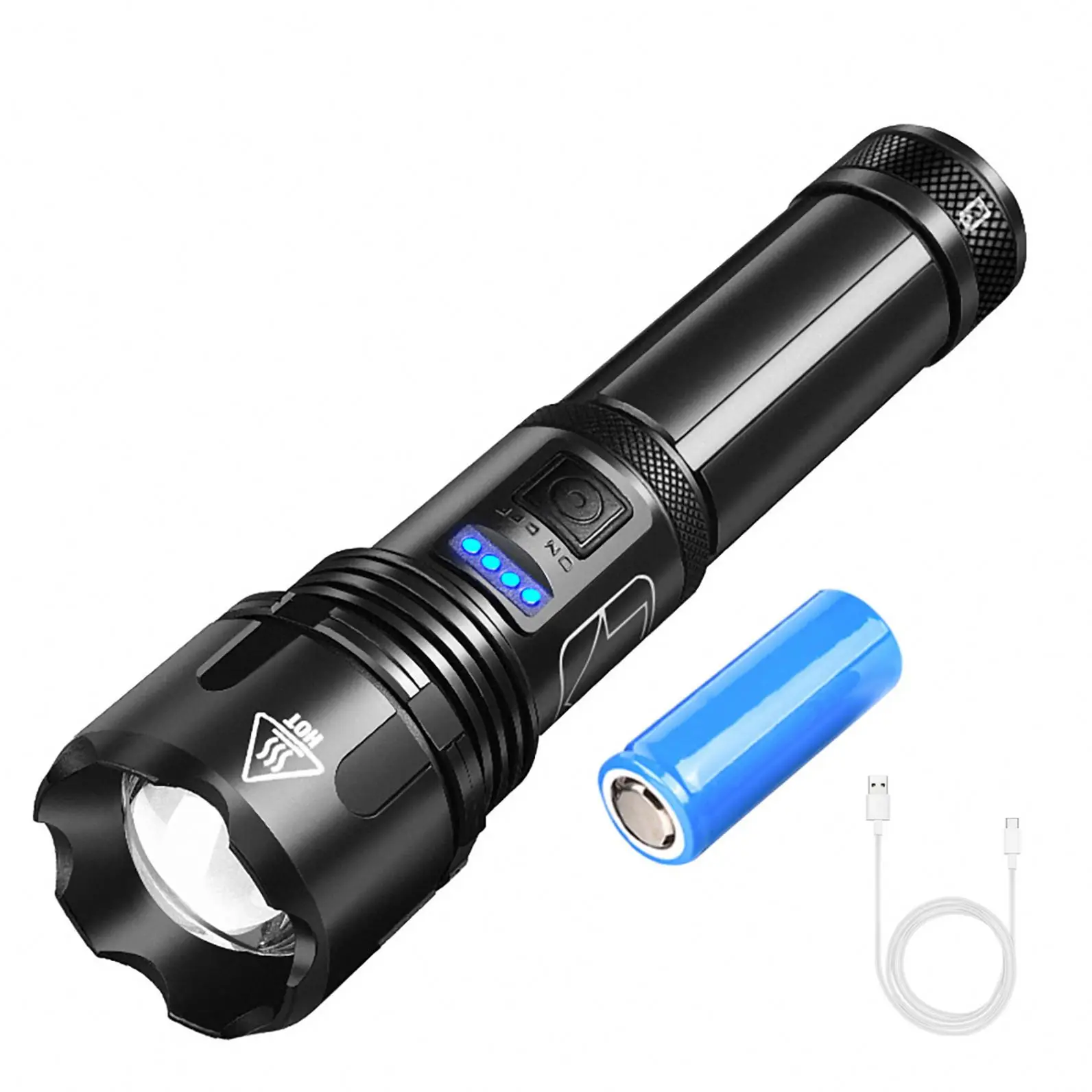 220v rechargeable flashlight