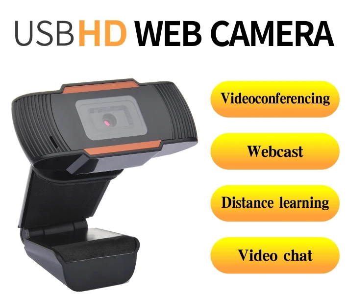 720P HD 1080P с микрофоном, интегрированный и домашний офис, видео онлайн-класс, учебная запись, ПК, компьютер, веб-камера mini USB