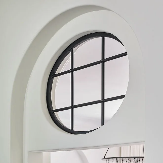 NUOXIN Round windows That Open Impact Resistance Hurricane Proof Arch Fixed Round Window