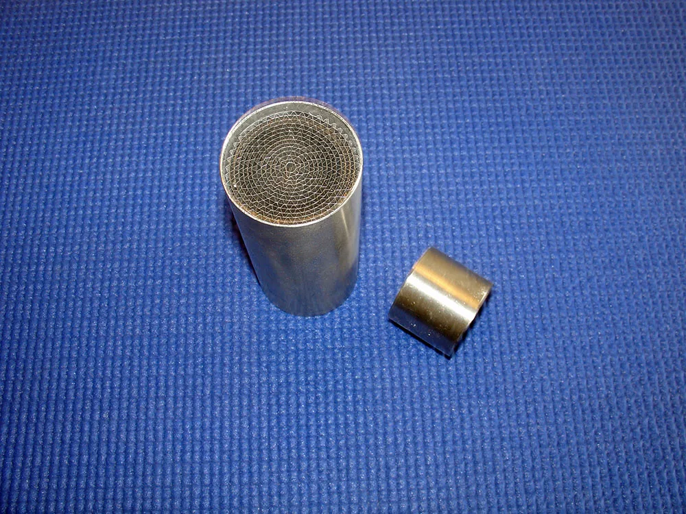 200 CPSI High Flow Metal Catalyst Catalytic Converter Universal for Car Metal Substrate