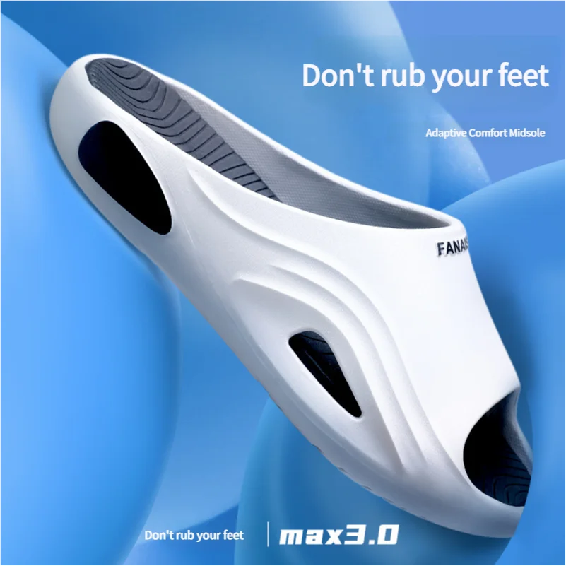 Factory Custom Sport Slide Elevate Clean Washable Wholesale Giant Eva Cartoon Sample Sport Slipper