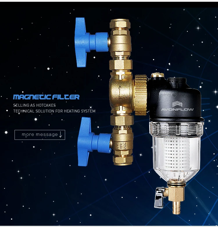 Olde 12000 Magnetic Central Water Heating Filter For Boiler Dirt And ...