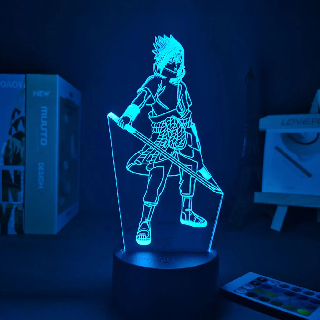 Đèn ảo ảnh 3D Uchiha Sasuke Avatar mang đến cho bạn những trải nghiệm tuyệt vời cùng với các nhân vật yêu thích của mình. Với hình ảnh sống động và hiệu ứng ánh sáng đầy ấn tượng, đây là món quà tuyệt vời dành cho người hâm mộ Naruto.