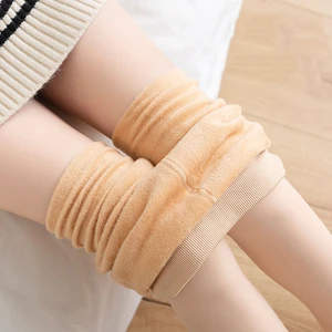 Hot Sale Warm Extra Large Seamless Winter Thick Fleece Leggings Push up for Women Tights