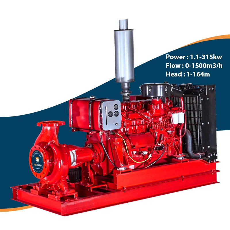 PSD Series Diesel Engine Fire Pump From YESCHAMP with Price Lists