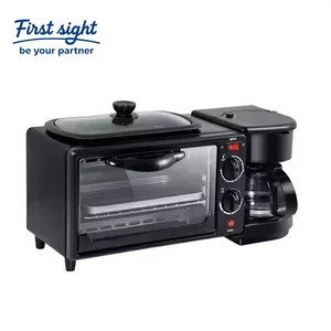 3-in-1 Breakfast Maker: Coffee Maker, Toaster ,Frying Pan , New in Stock