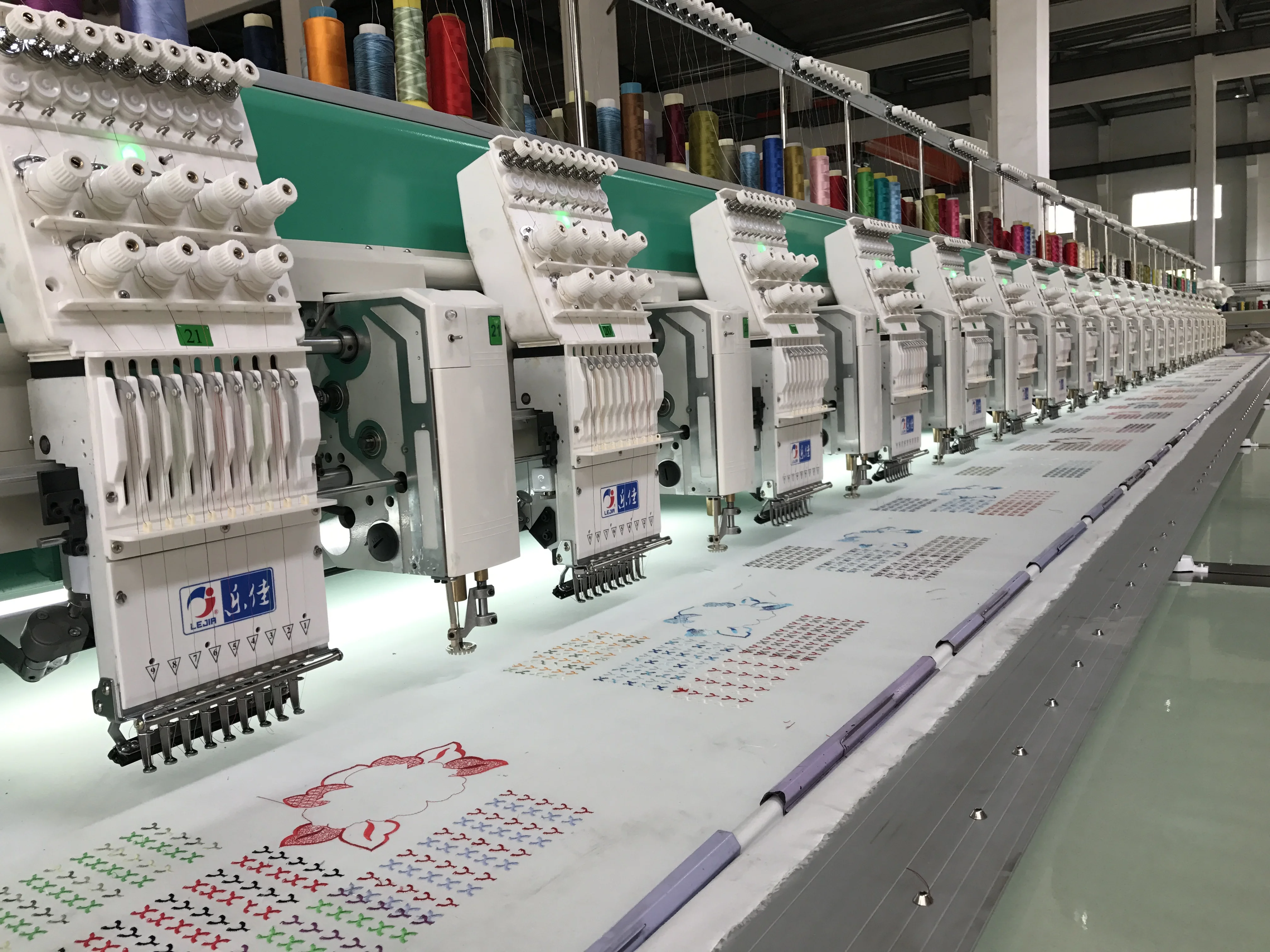 20 Heads Chenille/aari Computerized Embroidery Machine