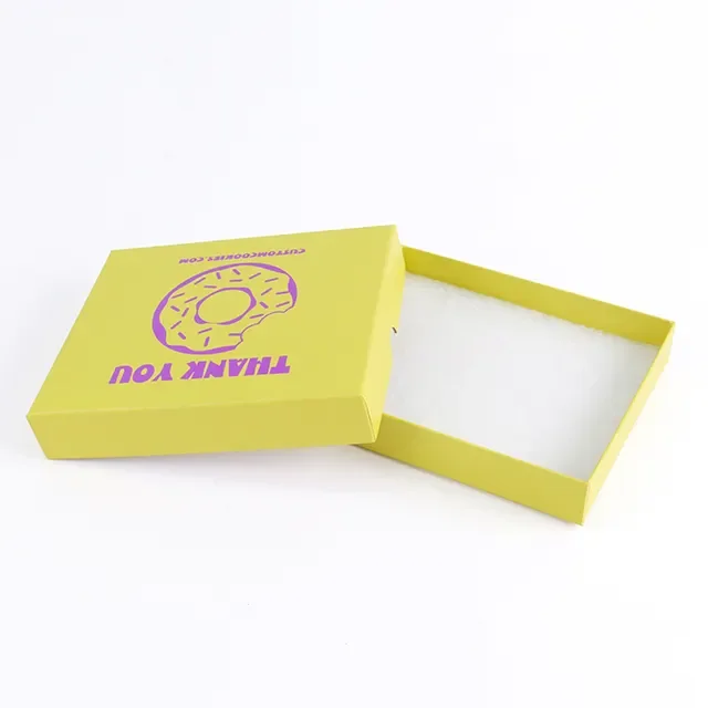 Wholesale Donuts Lid and Base Box Custom Printed and Size Food Grade and Biodegradable Cardboard and Art Paper with Your LOGO factory