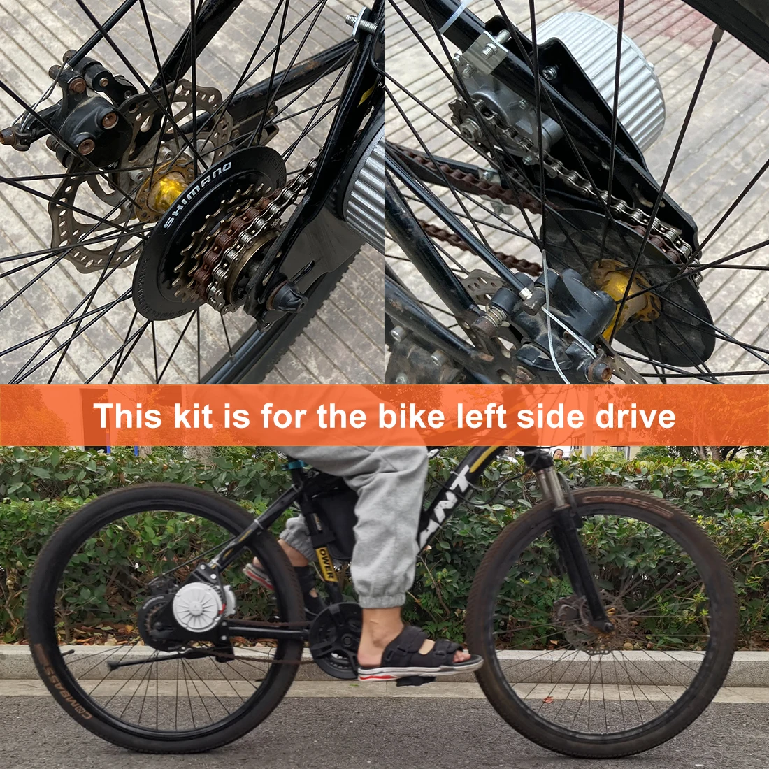 Motor Fastest E Bike Kit L-faster Diy Electric Bicycle 350w 24v