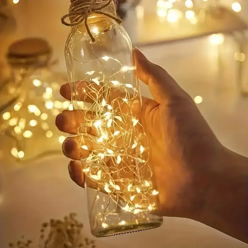 Cute Battery Led Light Cute Led Bottle Table Lamp for Interior Decoration Home Decor Small Night Lamp