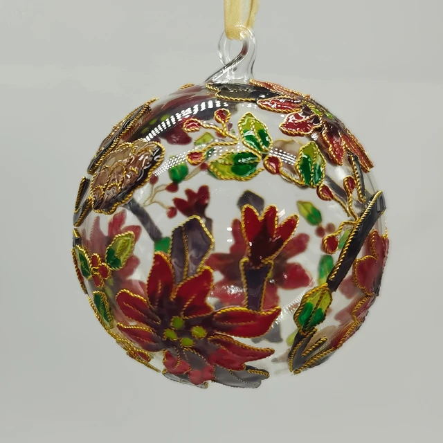 Factory custom handmade high-grade glass cloisonne handicraft for souvenir gifts interior decoration supplies