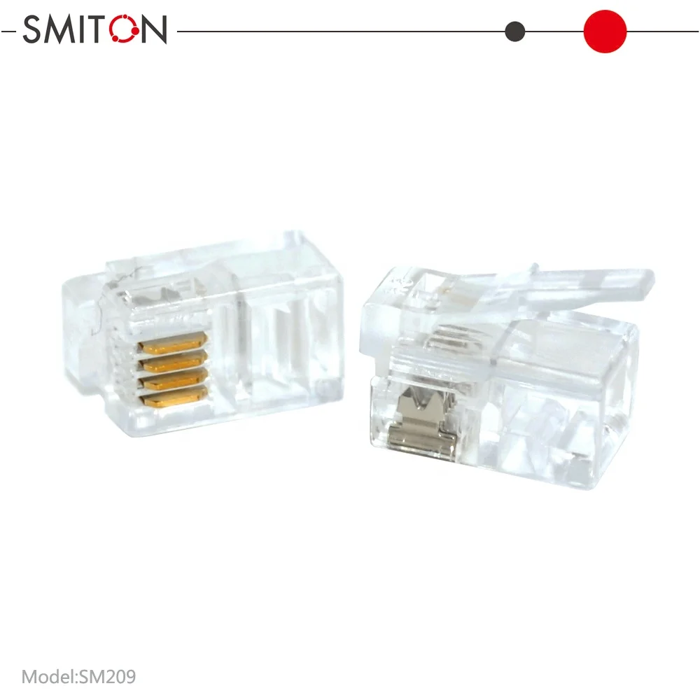 Tupavco TP808 RJ9 Connettore Per Cuffie Modulari - Italia